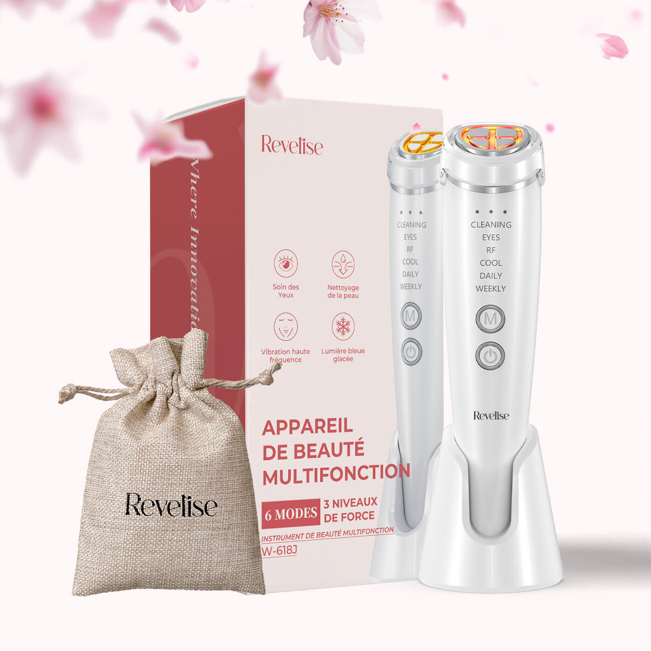 Appareil de radiofréquence faciale EMS