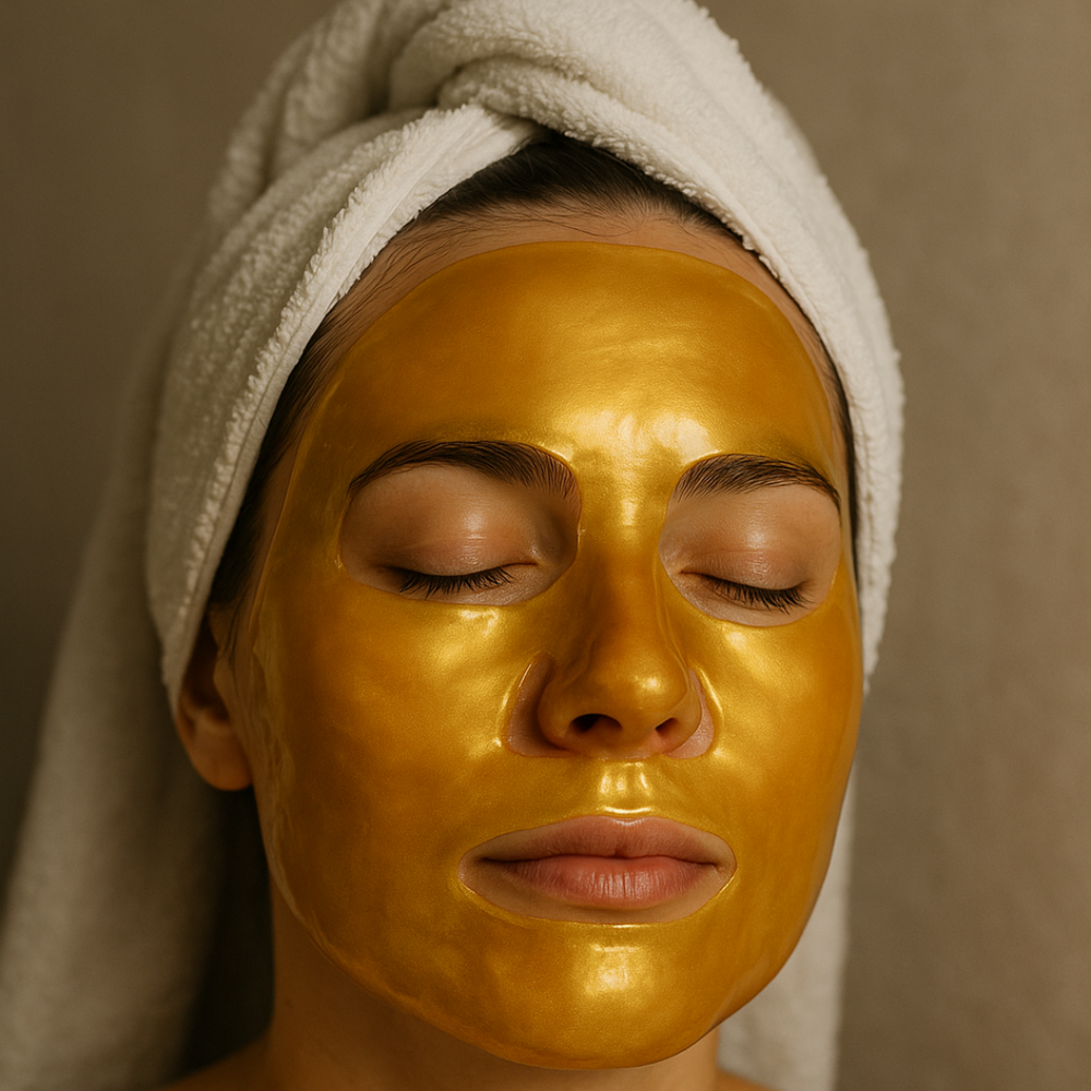 Mascarilla Facial de Colágeno Dorado