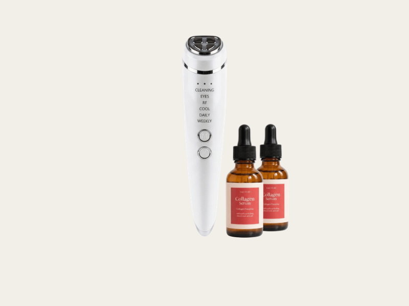 Pack SAGLOU con dispositivo de radiofrecuencia facial Global Glow Pro y dos sérums
