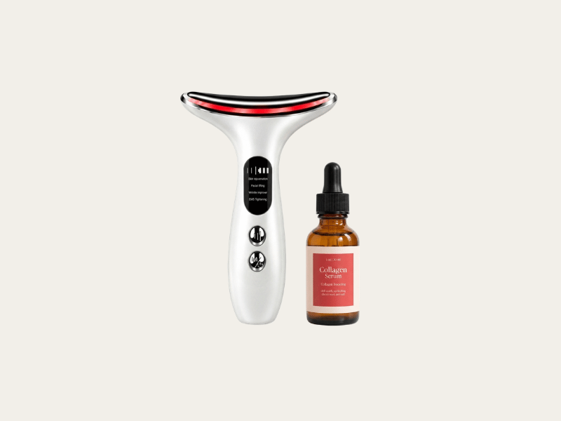 Pack Saglou: tratamiento para cuello y contorno y sérum facial con colágeno
