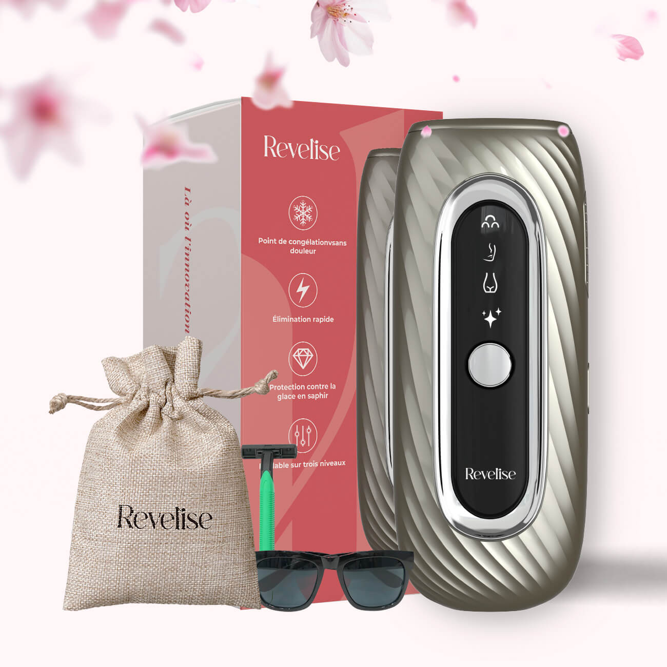 Épilateur à lumière pulsée