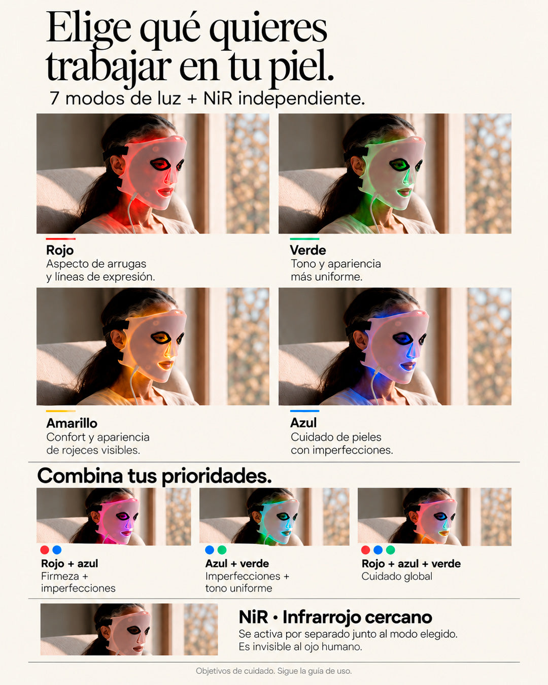 LED Face Mask + Cooling